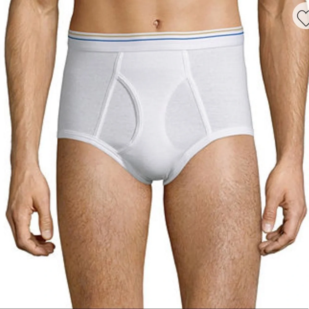 STAFFORD 6p Full Cut Briefs 100% Cotton Size 40 $28 lcsr